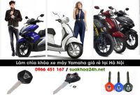 Chuyên làm chìa khóa xe máy yamaha giá rẻ tại Hà Nội